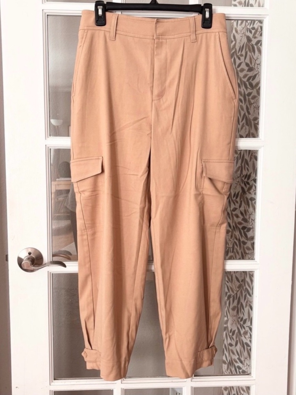 SIMPLY VERA Vera Wang High Waist Dressy Cargo Ankle Pants Sz M